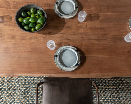 Fonda Leather Dining Chair - Truffle Brown