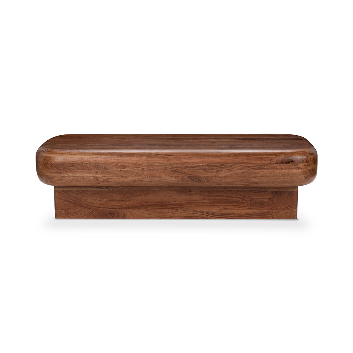 Craig Rectangle Coffee Table - Acorn Brown