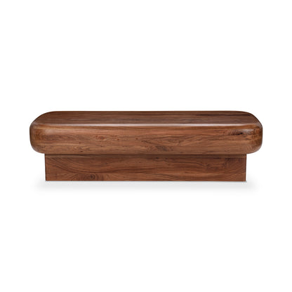 Craig Rectangle Coffee Table - Acorn Brown