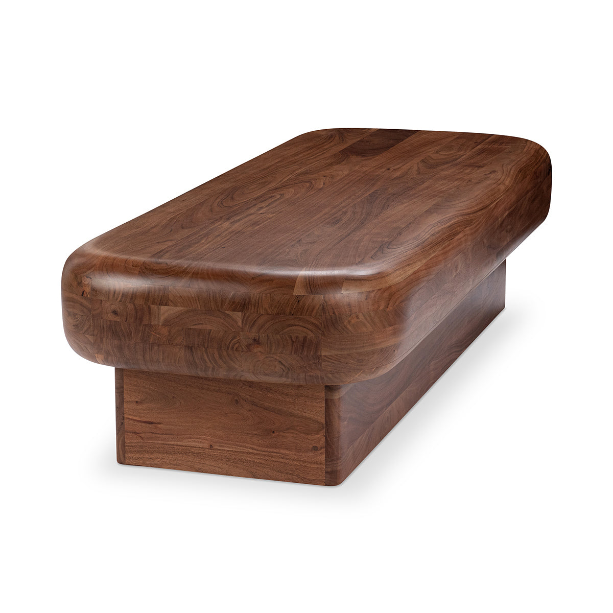 Craig Rectangle Coffee Table - Acorn Brown