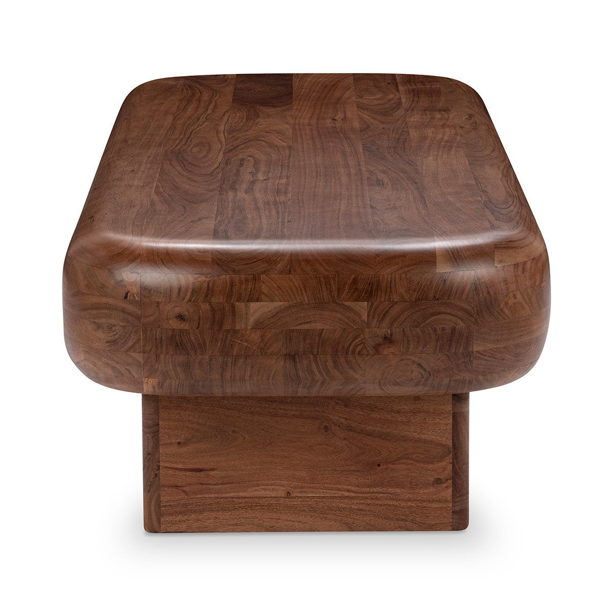 Craig Rectangle Coffee Table - Acorn Brown