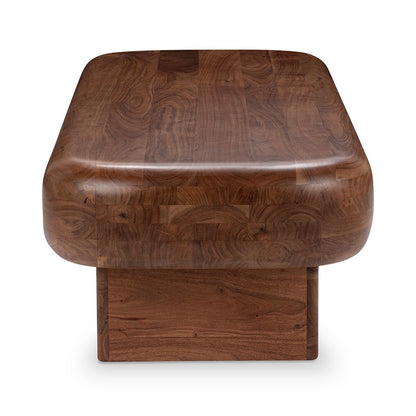Craig Rectangle Coffee Table - Acorn Brown
