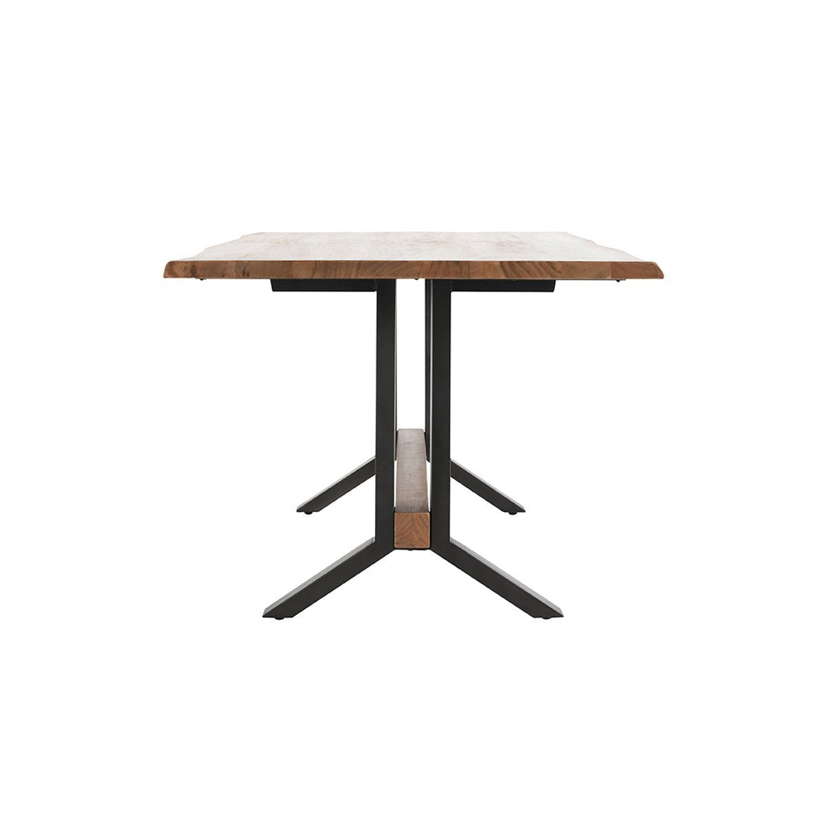 Bellamy Rectangle Dining Table - Amber Brown