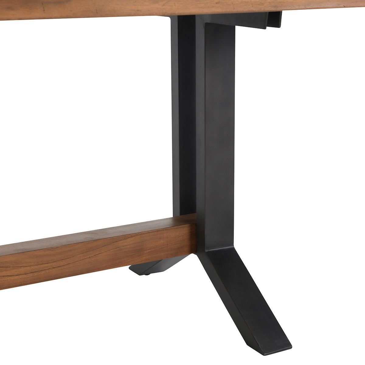 Bellamy Rectangle Dining Table - Amber Brown