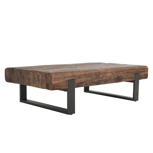 Duarte Rectangle Coffee Table - Rustic Brown