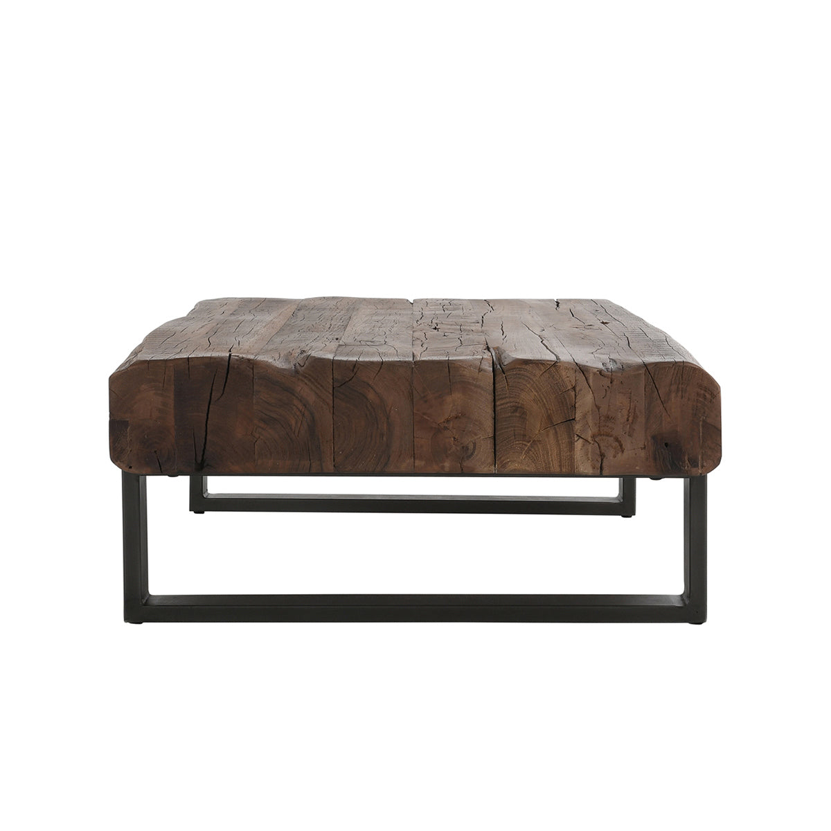 Duarte Rectangle Coffee Table - Rustic Brown