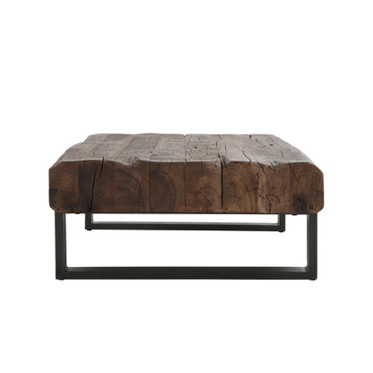 Duarte Rectangle Coffee Table - Rustic Brown