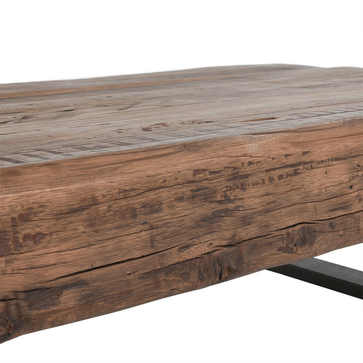 Duarte Rectangle Coffee Table - Rustic Brown