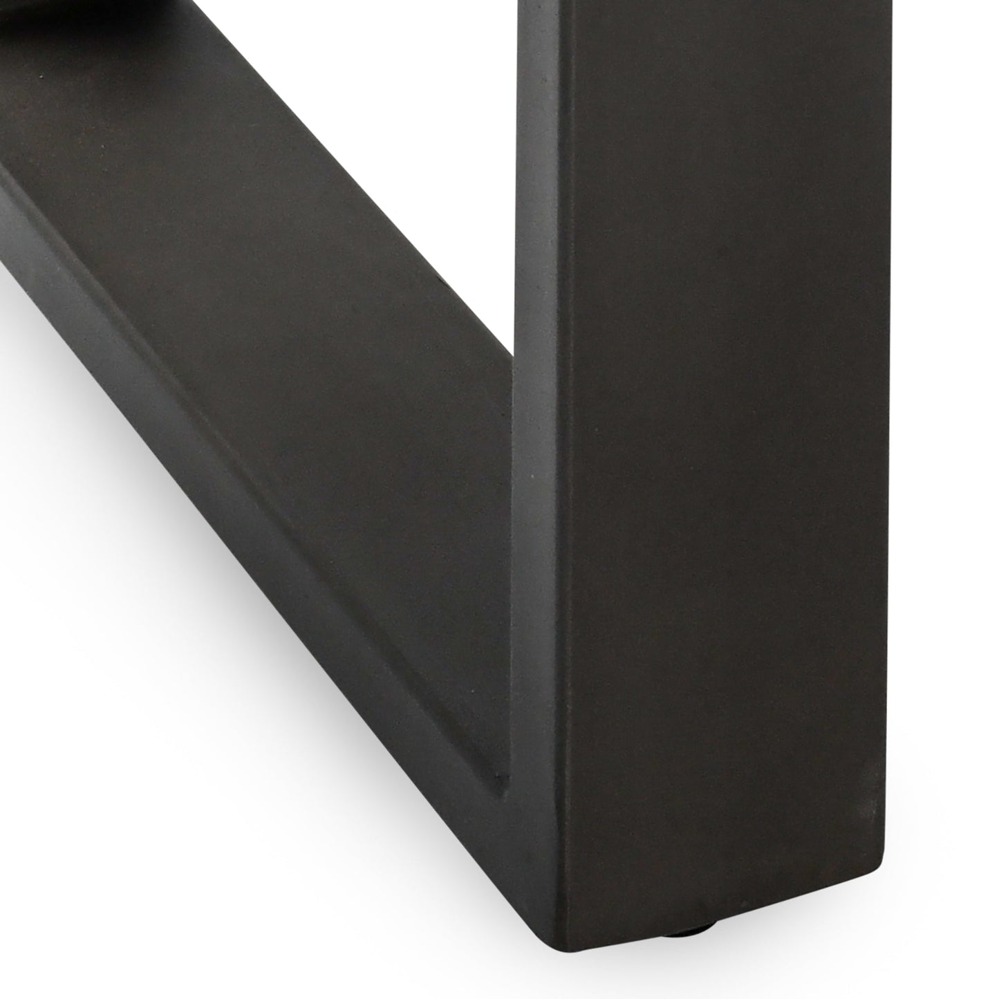 Duarte Rectangle Console Table - Rustic Brown