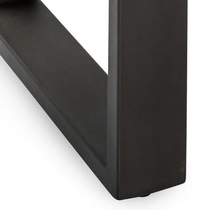 Duarte Rectangle Console Table - Rustic Brown
