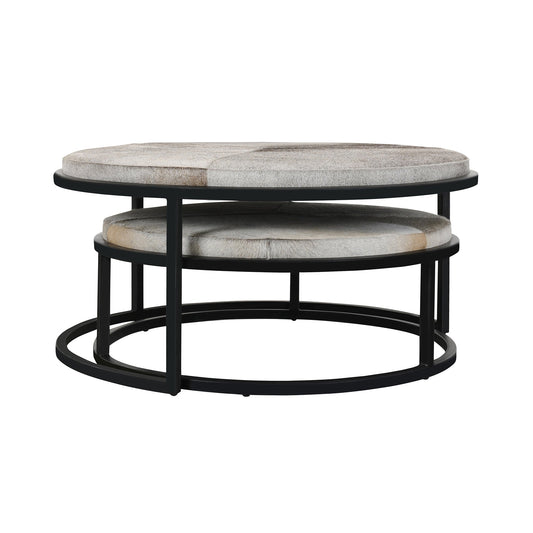 Hayword Hide Nesting Coffee Tables Set of 2
