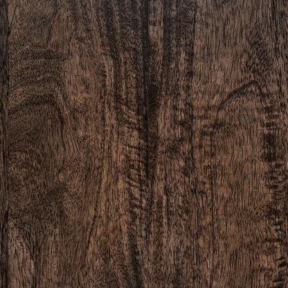 Norwood Round End Table - Bark Brown