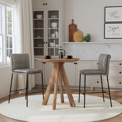 Rodrigo Round Counter Table - Umber