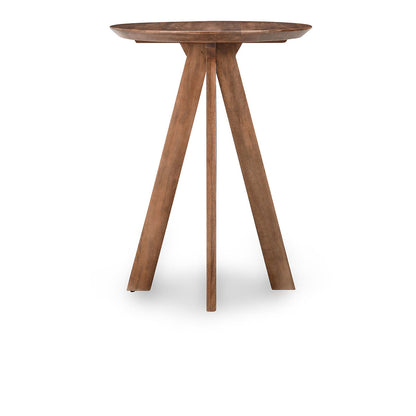 Rodrigo Round Bar Table - Hickory Brown