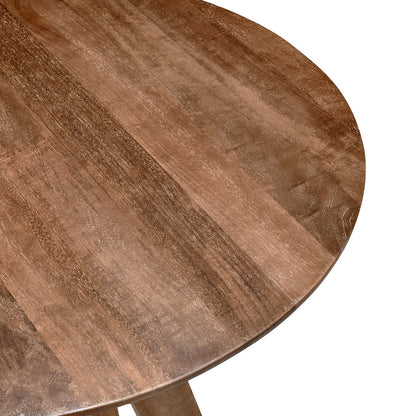 Rodrigo Round Bar Table - Hickory Brown