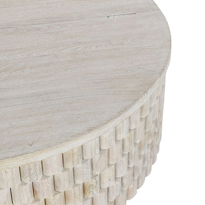 Norwood Round Coffee Table - Coastal White