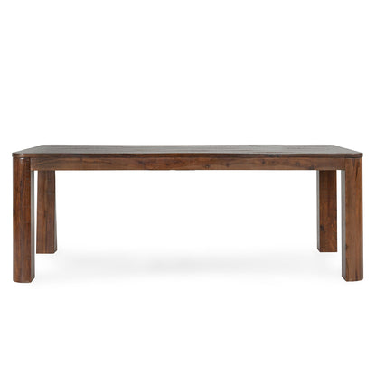 Nemi Rectangle Dining Table - Rustic Brown