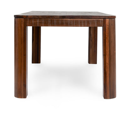 Nemi Rectangle Dining Table - Rustic Brown