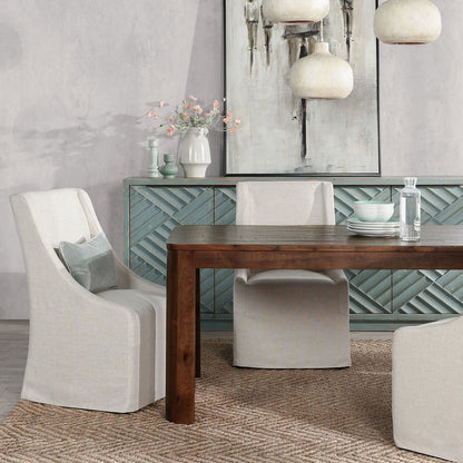 Nemi Rectangle Dining Table - Rustic Brown