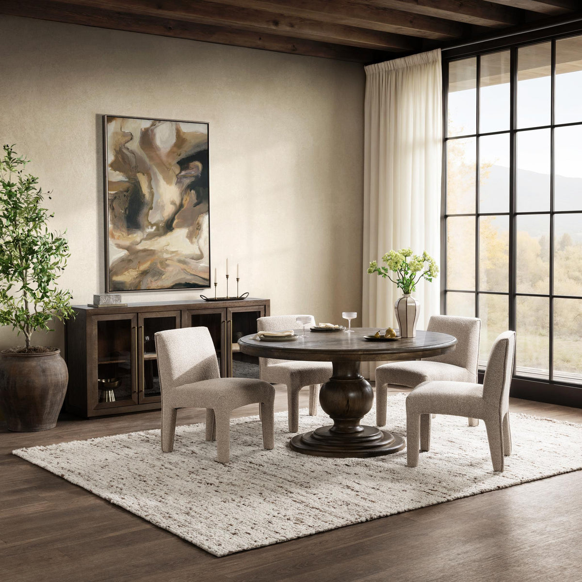 Brookside Round Dining Table