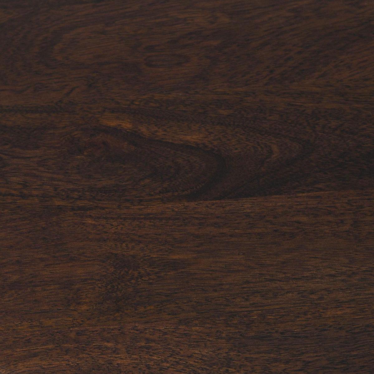 Shira Round Storage Coffee Table - Kona Brown