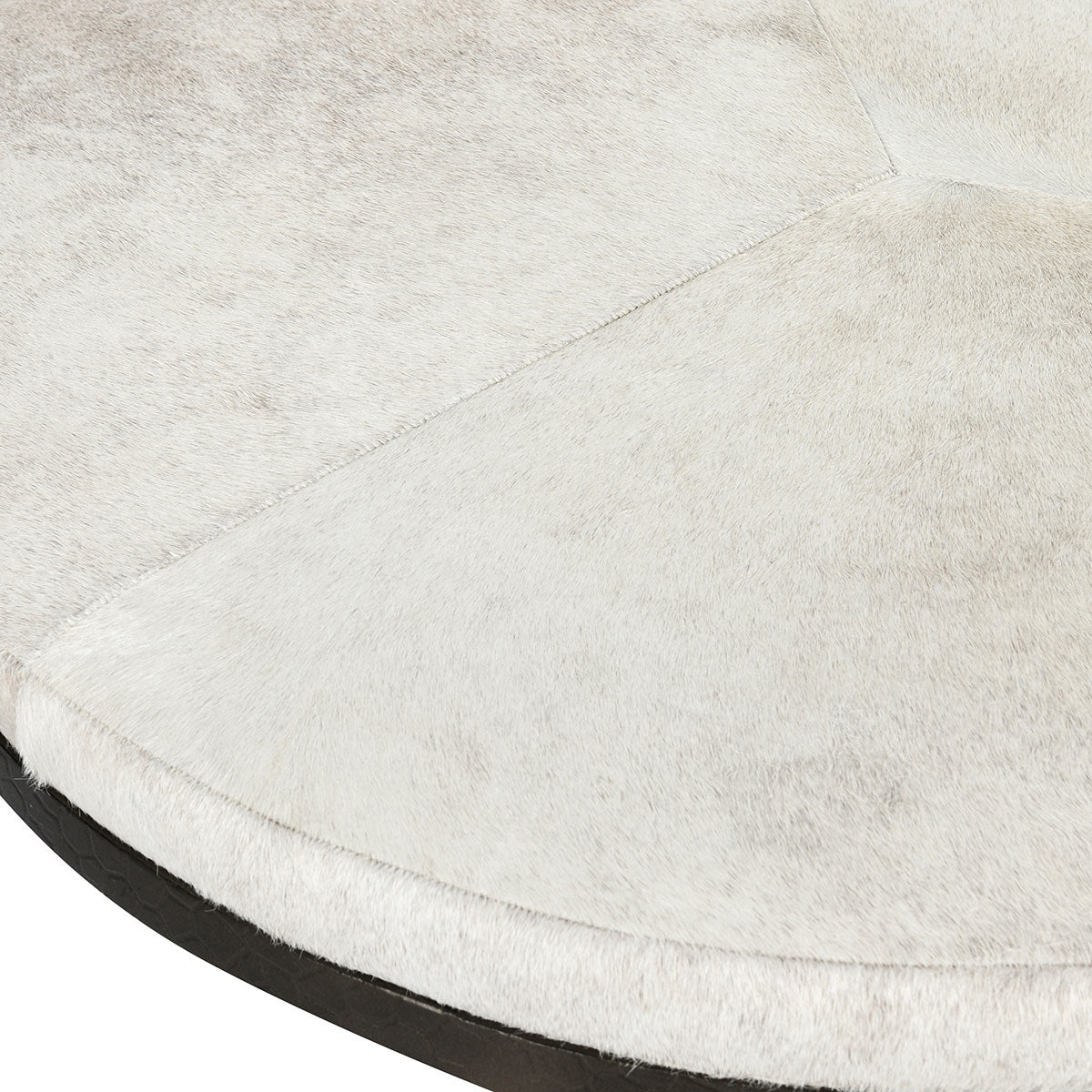 Bose Hide Round Coffee Table - Dusty Cream