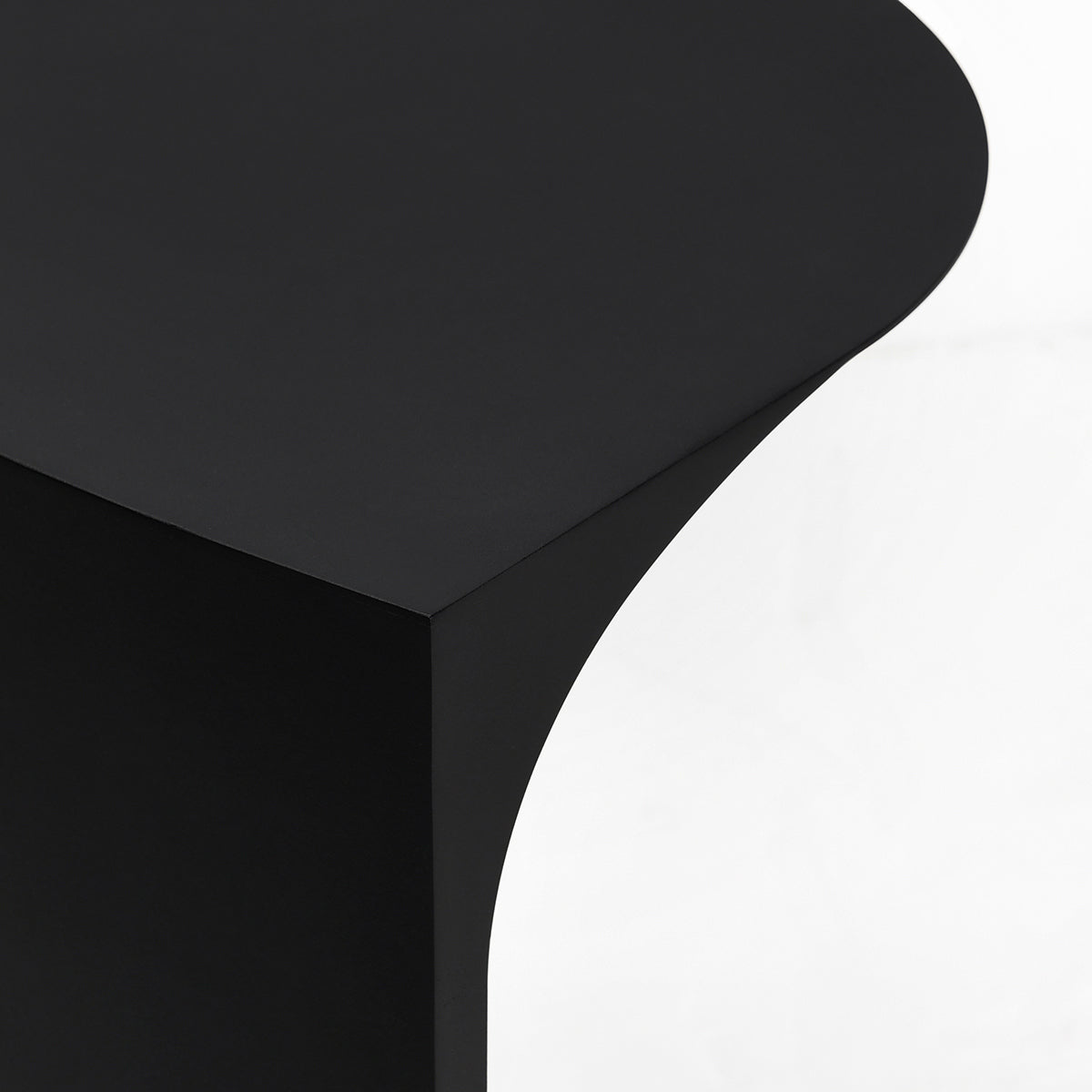 Cote Metal Accent Table - Black
