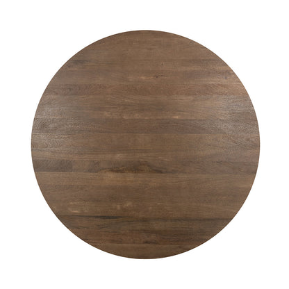Hera Dining Table - Pecan Brown - 60"