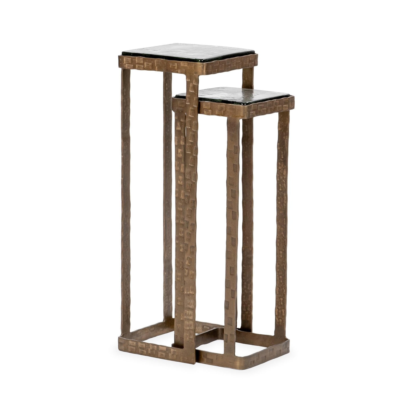 Gillian Nesting Accent Tables - Brass
