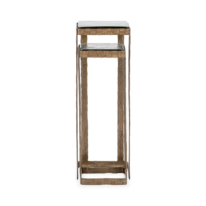 Gillian Nesting Accent Tables - Brass