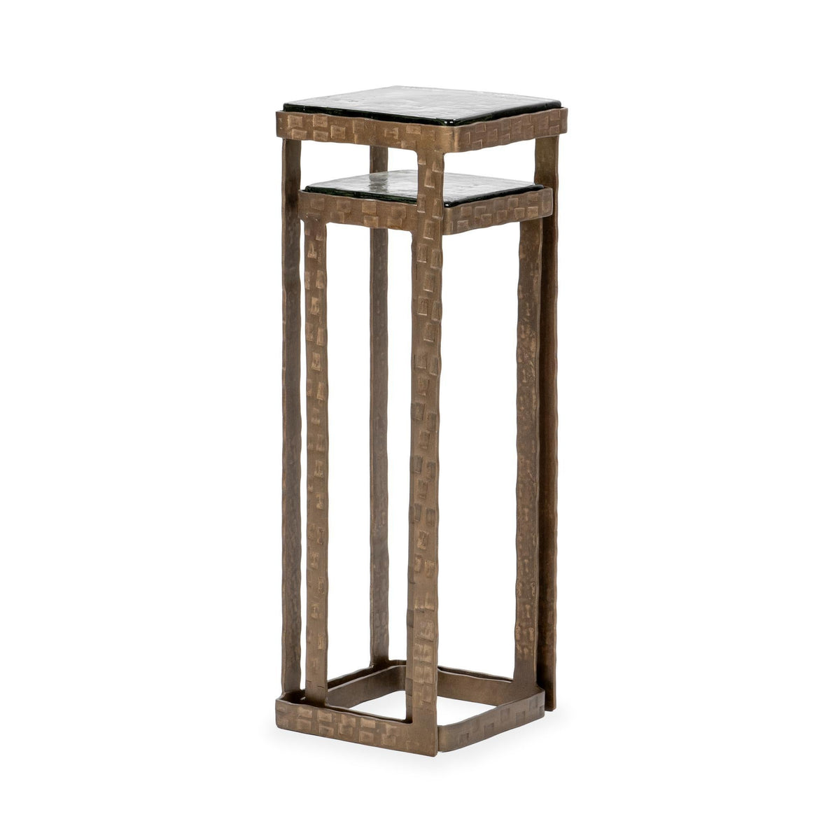 Gillian Nesting Accent Tables - Brass