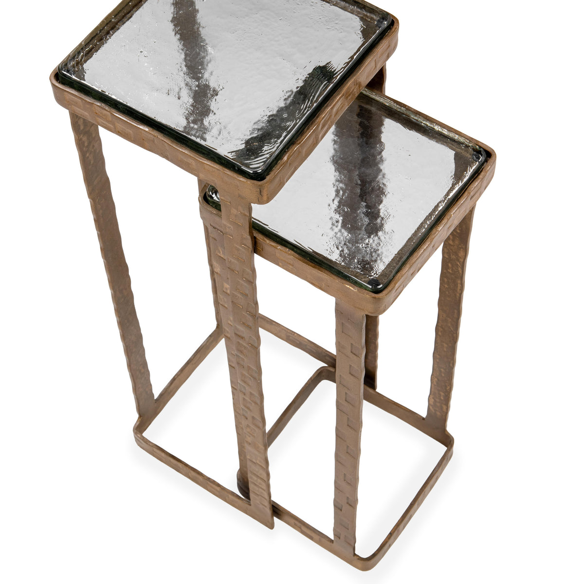 Gillian Nesting Accent Tables - Brass