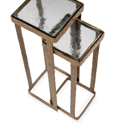 Gillian Nesting Accent Tables - Brass