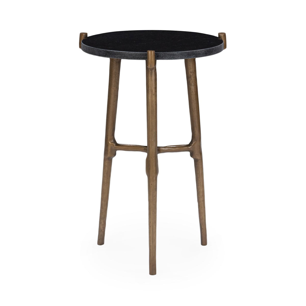 Halley Round Accent Table - Black