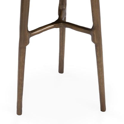 Halley Round Accent Table - Black