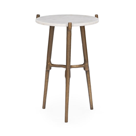 Halley Accent Table - White