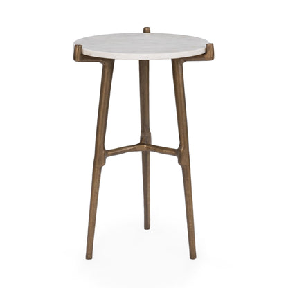 Halley Accent Table - White