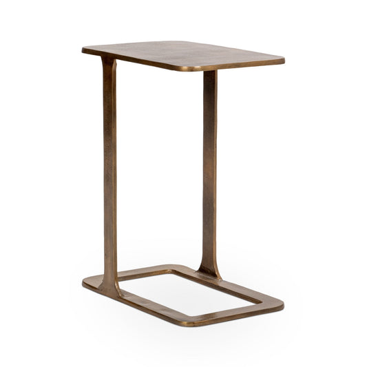 Geanna Accent Table - Brass