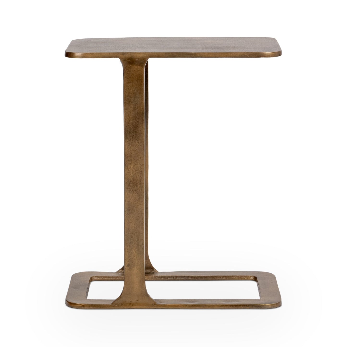 Geanna Accent Table - Brass