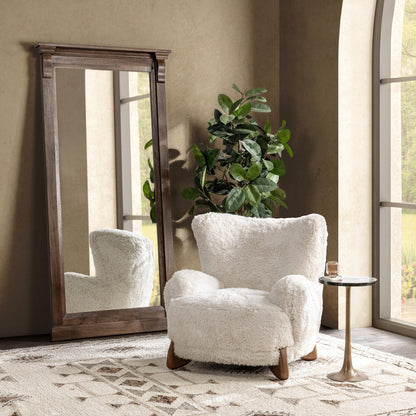 Fabiana Round Accent Table - Brass
