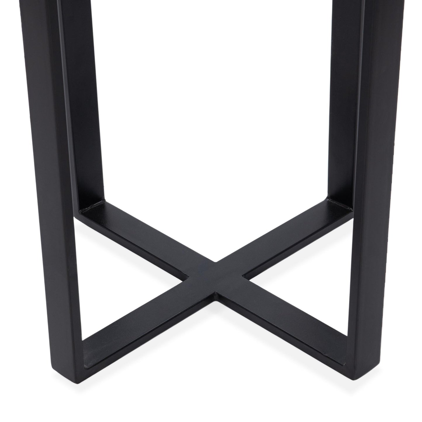 Gallie Round Accent Table - Black