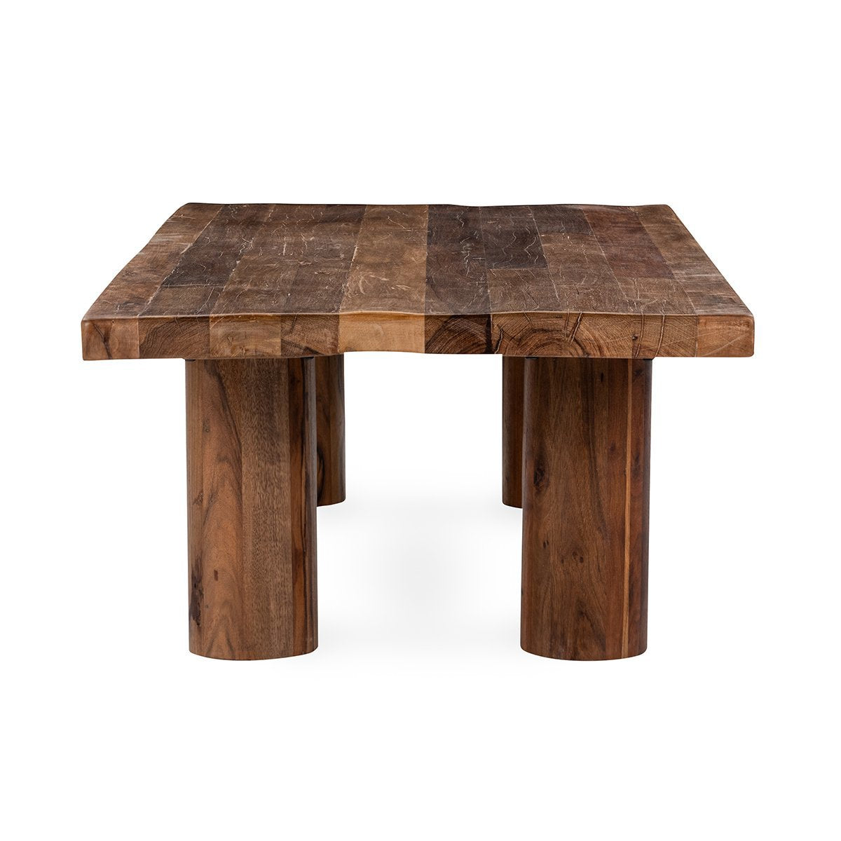 Alto Rectangle Coffee Table - Rustic Brown