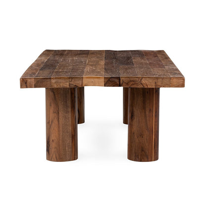 Alto Rectangle Coffee Table - Rustic Brown