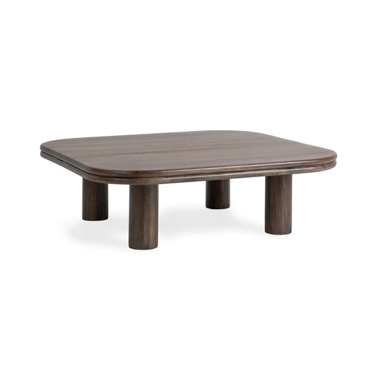Miranda Square Coffee Table - Cocoa Brown