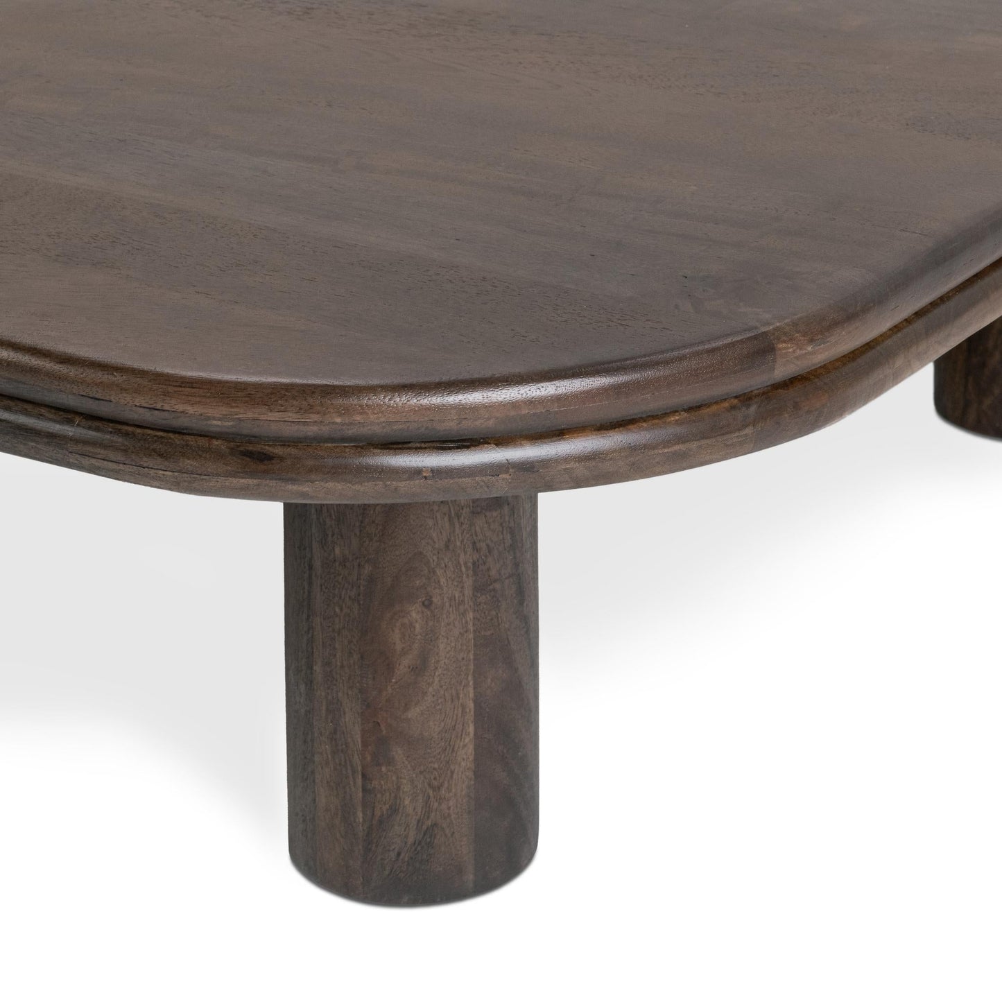 Miranda Square Coffee Table - Cocoa Brown