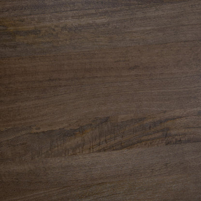 Miranda Round Coffee Table - Cocoa Brown