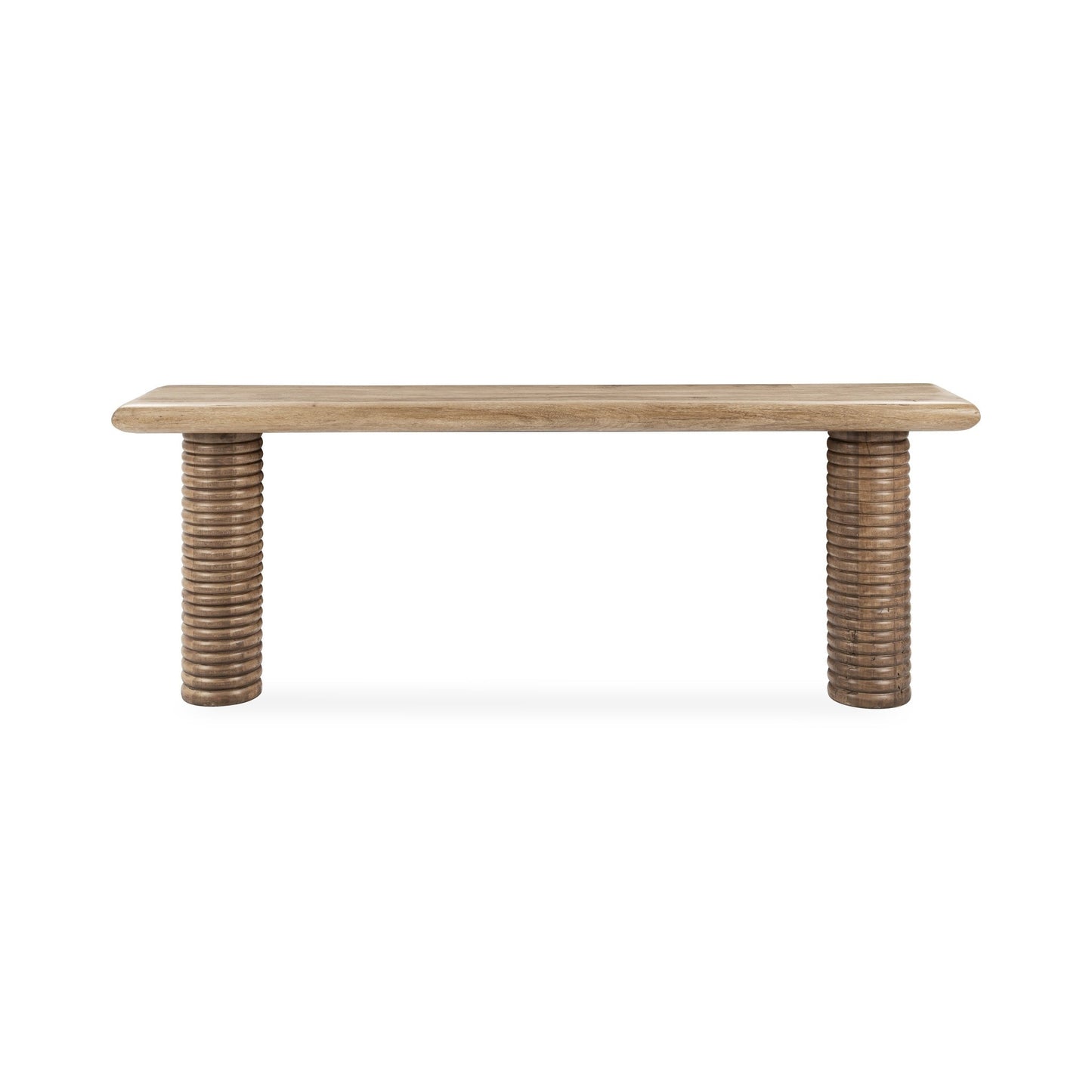 Ilaria Reclaimed Wood Rectangle Console Table - Sand Washed