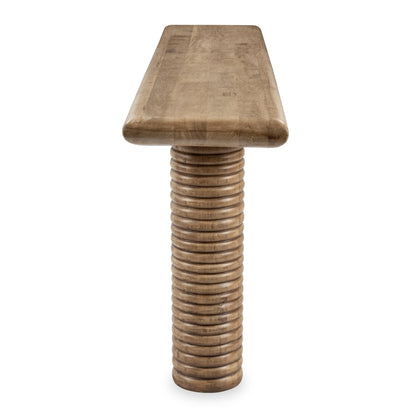 Ilaria Reclaimed Wood Rectangle Console Table - Sand Washed