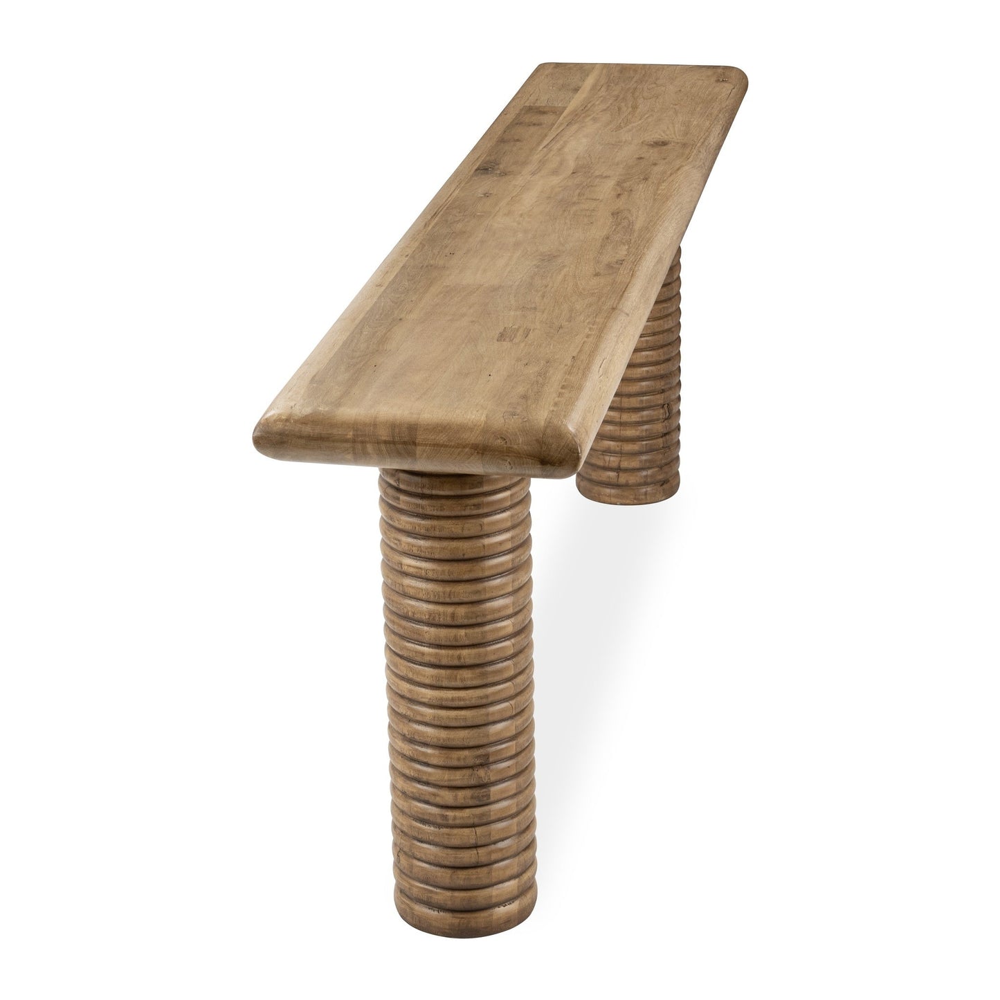 Ilaria Reclaimed Wood Rectangle Console Table - Sand Washed