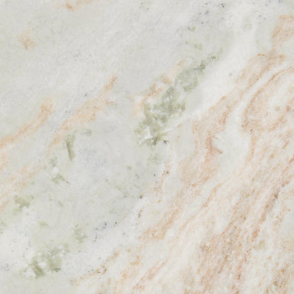Amberly Marble Round Coffee Table - Rusty Gray